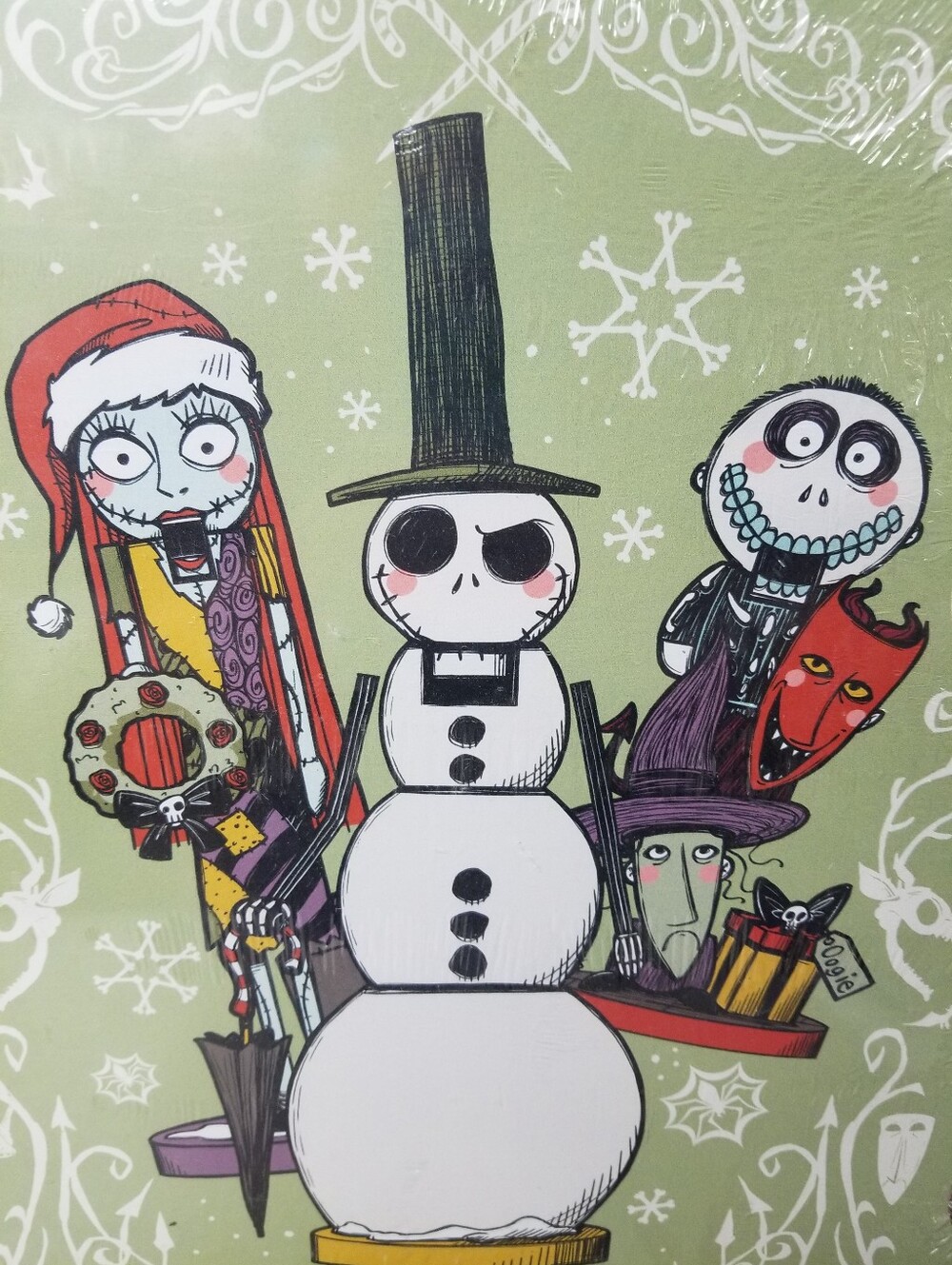 The Nightmare Before Christmas Metal Sign - Picture 2 of 7